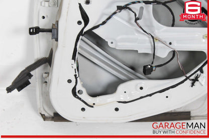 12-15 BMW X1 Rear Right Passenger Side Door Shell White OEM