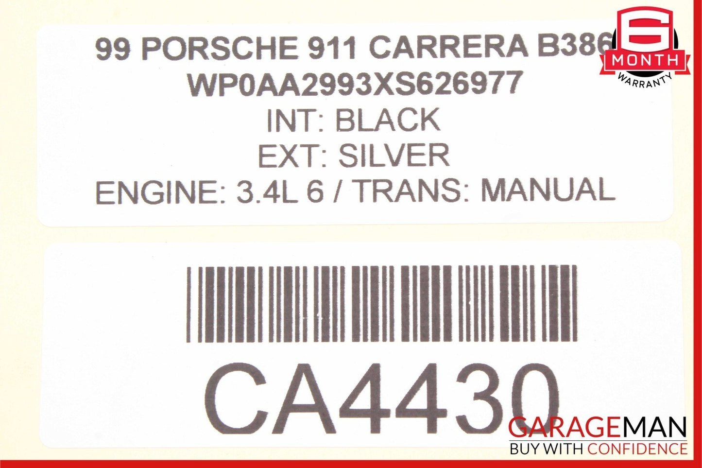 99-04 Porsche Carrera 911 Rear Left Side Axle Wheel Hub Spindle Knuckle OEM