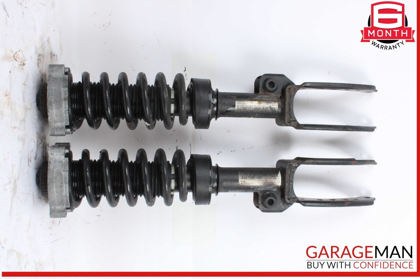 07-15 Audi Q7 Rear Left and Rear Right Side Shock Strut Absorber Set OEM