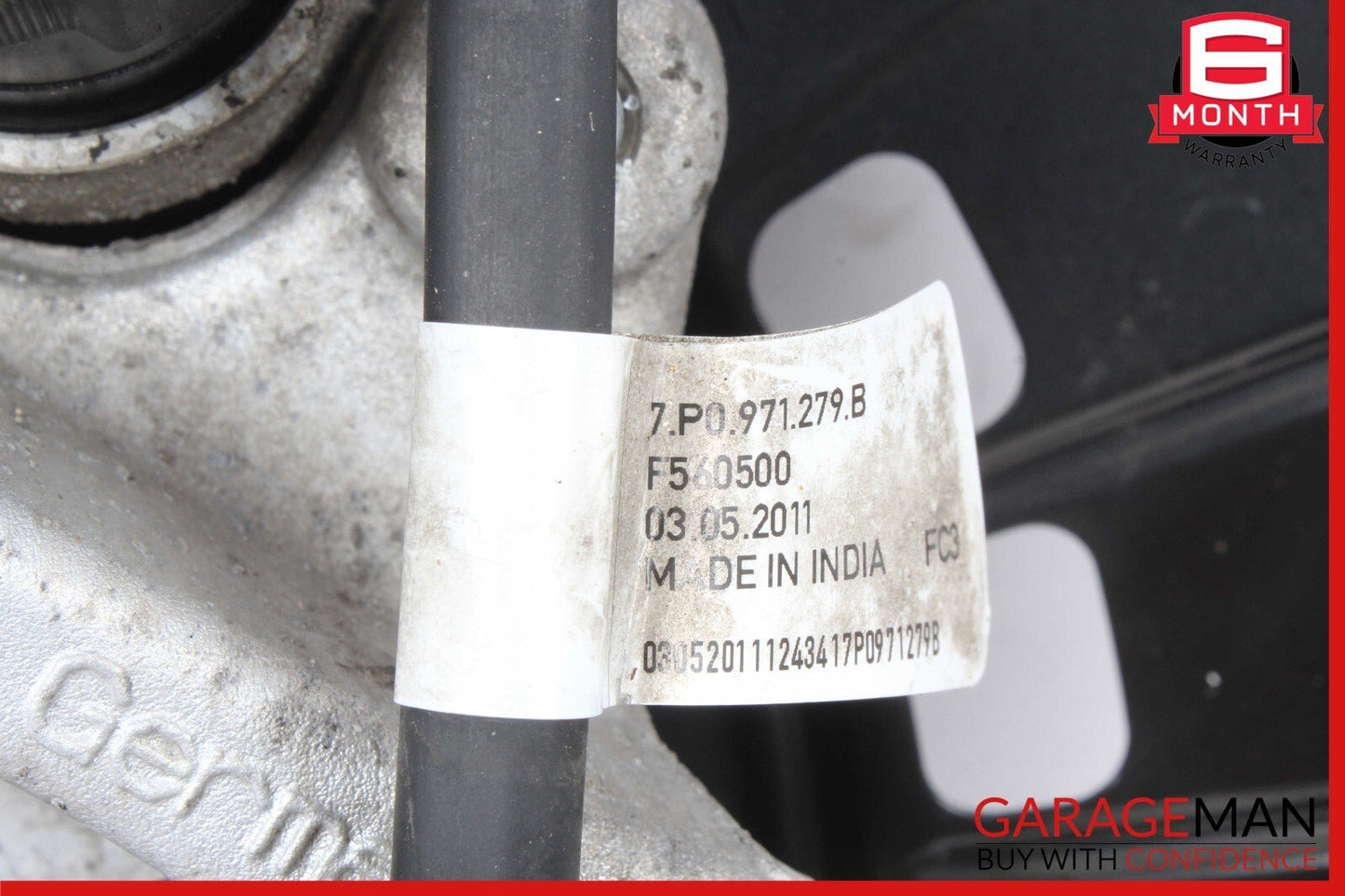 11-17 Porsche Cayenne 958 Rear Left Driver Side Wheel Spindle Knuckle Hub OEM