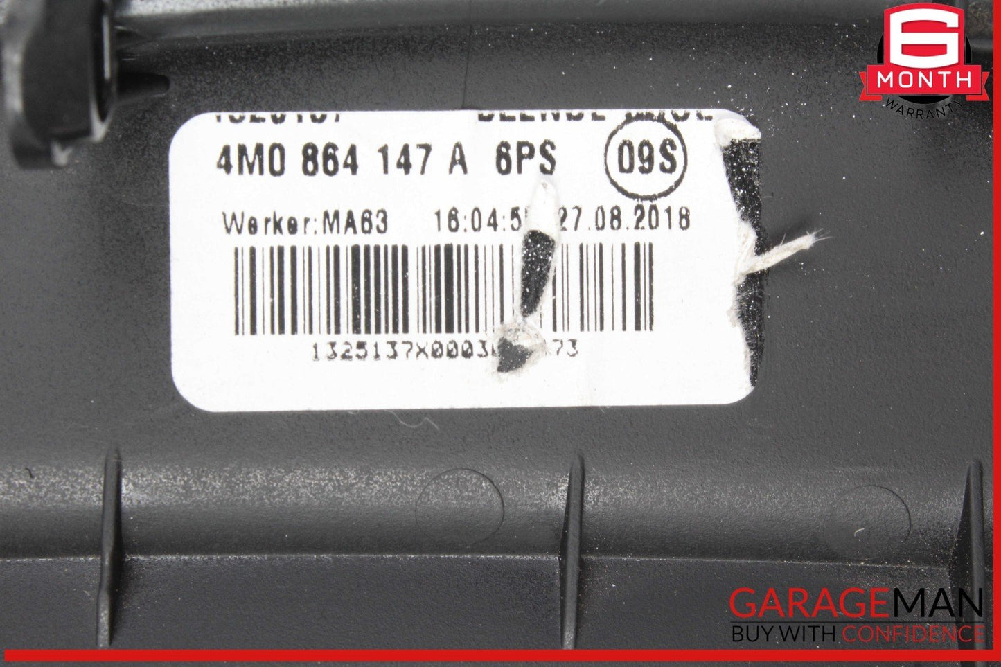 17-24 Audi Q7 Rear Center Console Trim Cover Panel 4M0864147A OEM