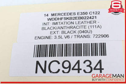 10-16 Mercedes W212 E350 Front Left Driver Side Wheel Spindle Knuckle Hub OEM