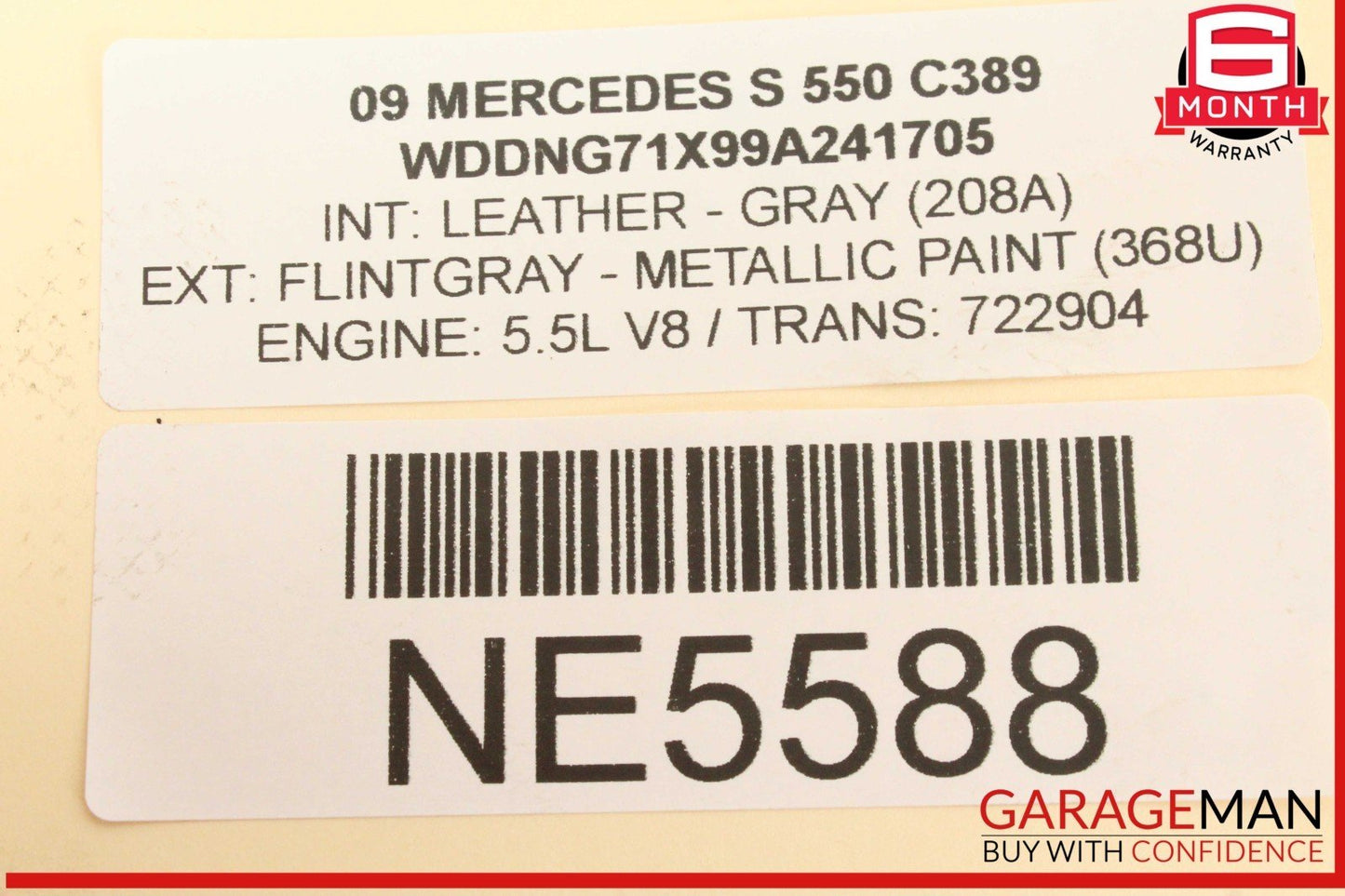 07-14 Mercedes W221 S550 CL550 Front Left Side Spindle Knuckle Wheel Hub OEM
