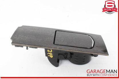10-16 Porsche Panamera 970 Rear Ash Tray Ashtray Cup Holder Trim Wood OEM