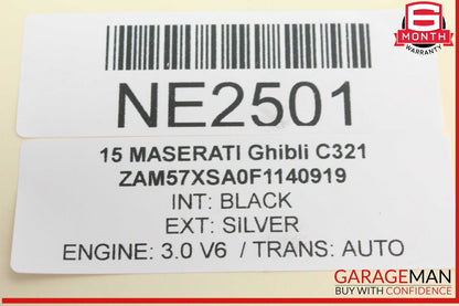 14-17 Maserati Ghibli Rear Left Driver Side Lower Suspension Control Arm OEM