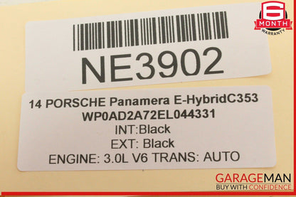 10-16 Porsche Panamera 970 E-Hybrid Rear Left Driver Side Exterior Door Handle