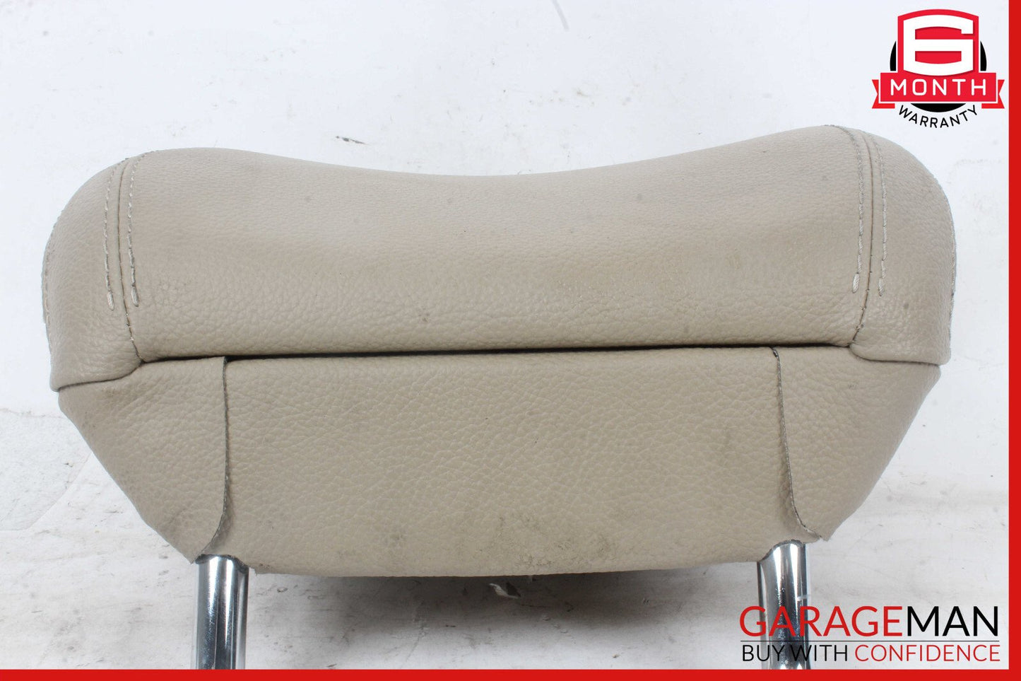 12-15 Mercedes X166 GL450 GL550 ML350 Front Seat Headrest Head Rest Beige OEM