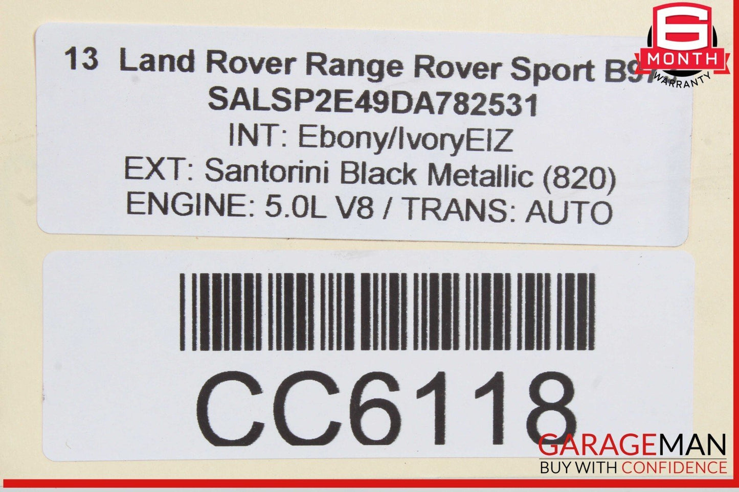 10-13 Range Rover Sport HSE L320 AWD Rear Differential Carrier Axle OEM