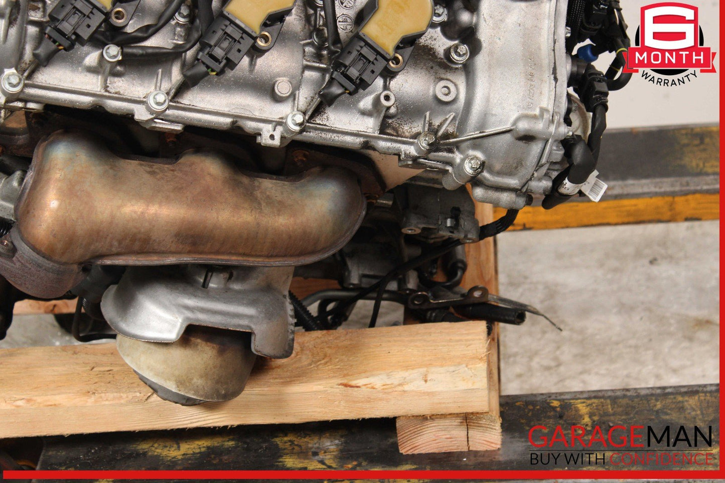 06-11 Mercedes R171 SLK280 3.0L V6 M272 Engine Motor Block Assembly OEM