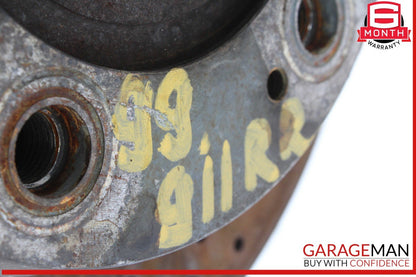 97-05 Porsche 911 Carrera Rear Right Side Spindle Knuckle w/ Rotor Disc OEM