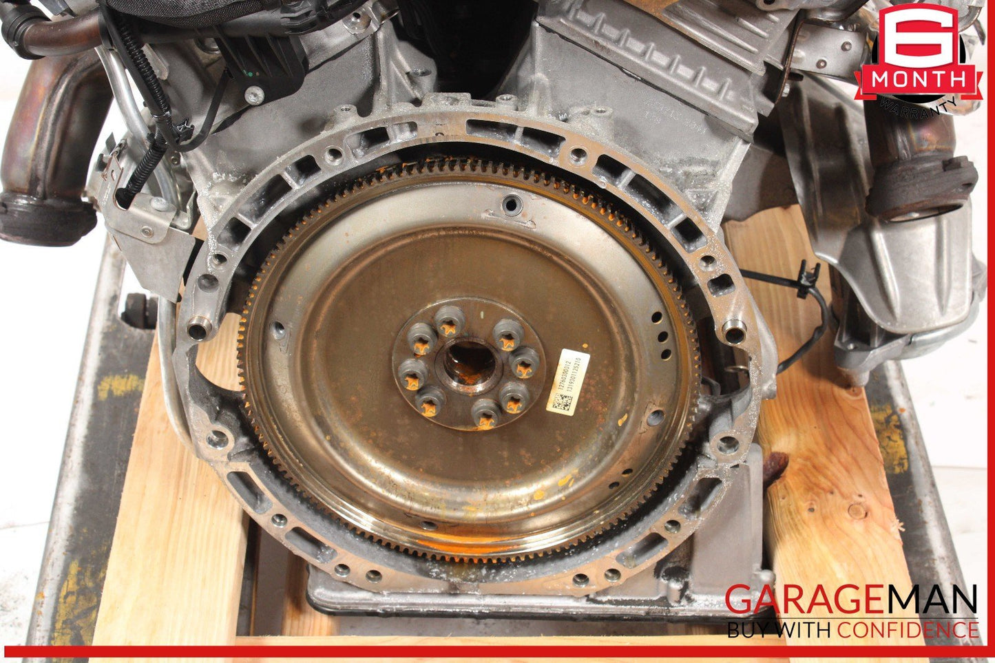 12-16 Mercedes W212 E350 C350 3.5L V6 RWD Engine Motor Block Assembly OEM 194k