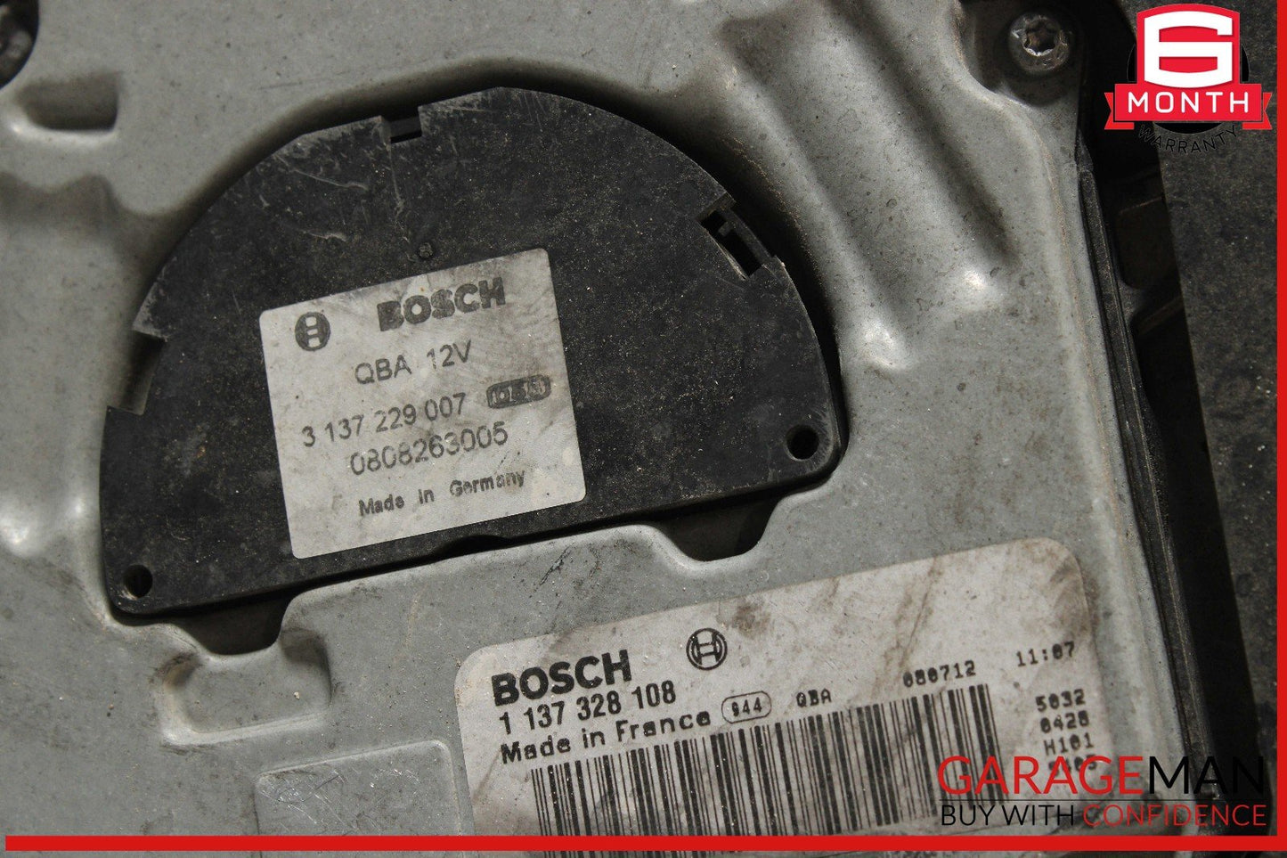03-12 Mercedes R230 SL550 Engine Motor Cooling Radiator Fan Assembly OEM
