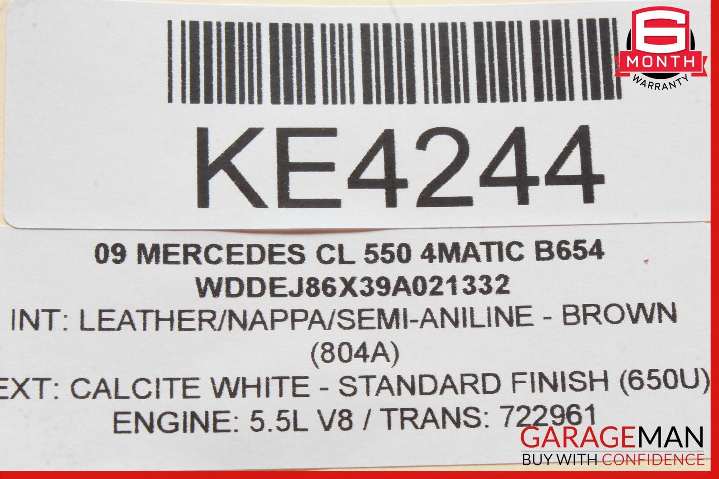 07-14 Mercedes CL550 S350 S550 Instrument Cluster Control Switch Module Unit