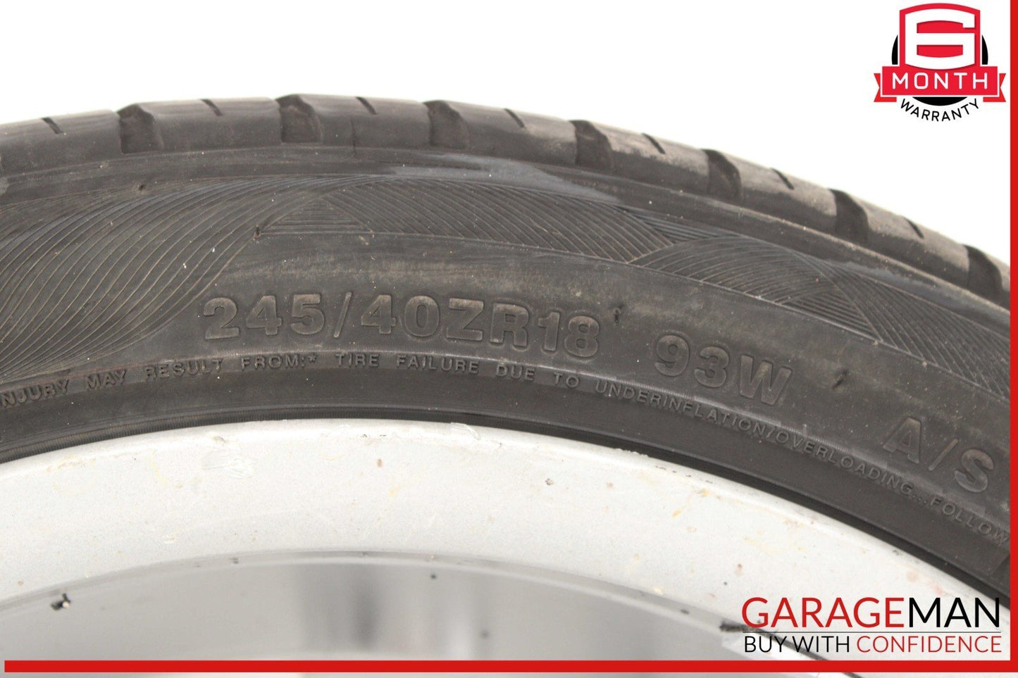 15-18 Mercedes W205 C300 Rear Right or Left Wheel Tire Rim 8.5Jx18H2 ET56 OEM