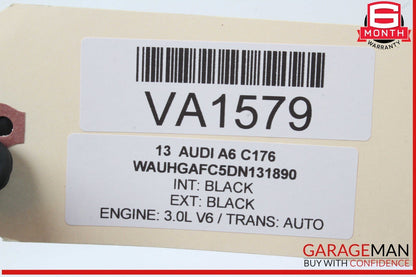 12-15 Audi A6 Front Right Passenger Side Dash Dashboard Trim Panel OEM