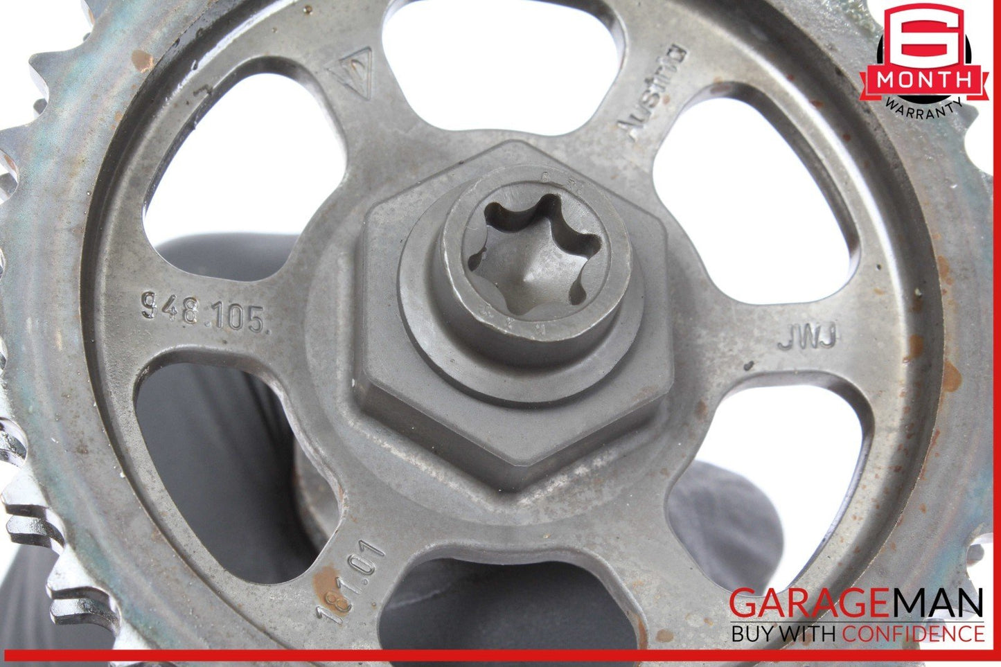 03-06 Porsche Cayenne 955 Right Side Engine Exhaust Camshaft 94810518101 OEM