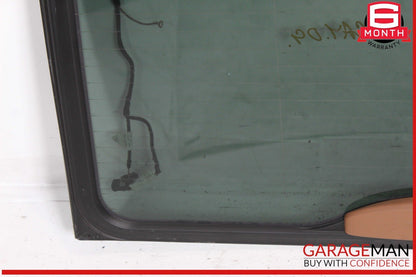 03-10 Porsche Cayenne 957 Rear Tailgate Lift Gate Window Glass Panel Assembly
