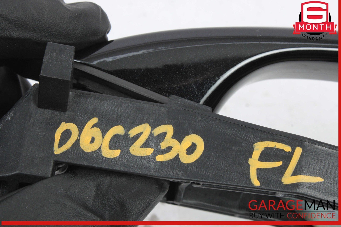 01-07 Mercedes W203 C230 Front Left Driver Side Exterior Door Handle Black OEM