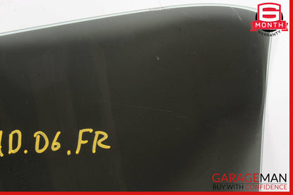 04-09 Cadillac XLR Front Right Side Door Window Glass OEM