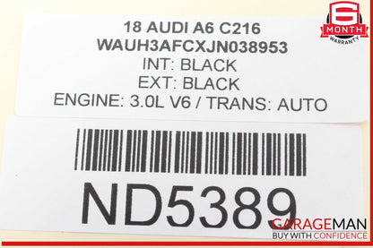 12-18 Audi A6 A7 Fuse Relay Cabin Junction Box 8A0937530 OEM