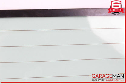05-08 Chrysler Crossfire Convertible Rear Windshield Glass OEM