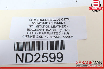 15-20 Mercedes W205 C300 Front Left Wheel Spindle Knuckle Hub Bearing OEM