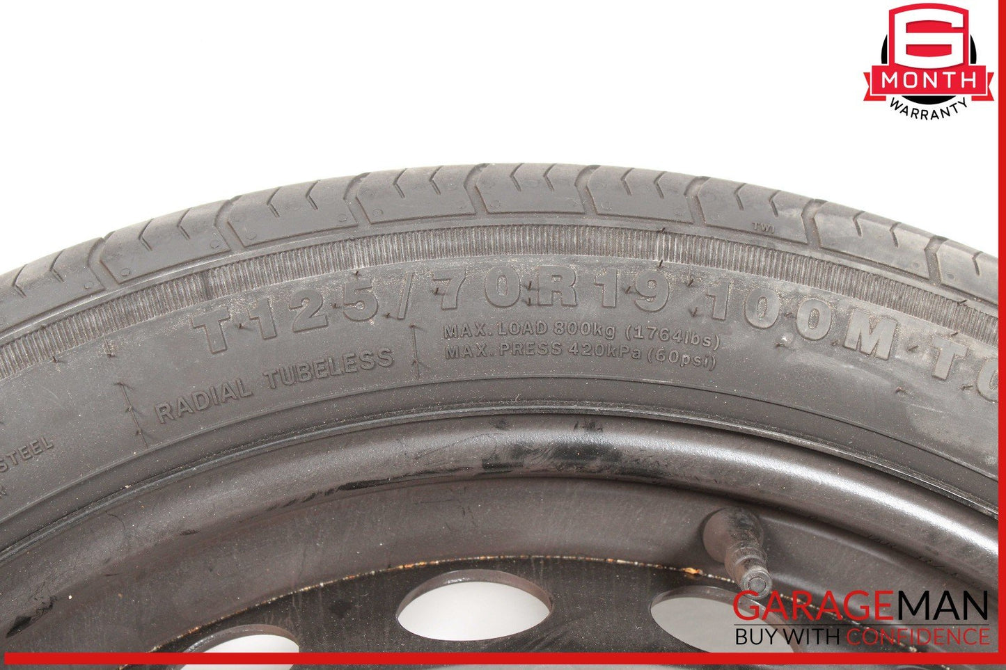 17-24 Audi S5 Emergency Spare Tire Wheel Donut Rim R19 OEM