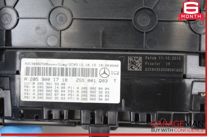 15-18 Mercedes W205 C300 Speedometer Odometer Instrument Cluster Gauge OEM