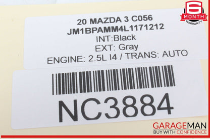 19-23 Mazda 3 Front Right Passenger Side Dash Dashboard Air Bag Airbag OEM