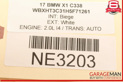 16-18 BMW X1 F48 Audio Radio Receiver AM FM CD Player Nav 6822595 OEM