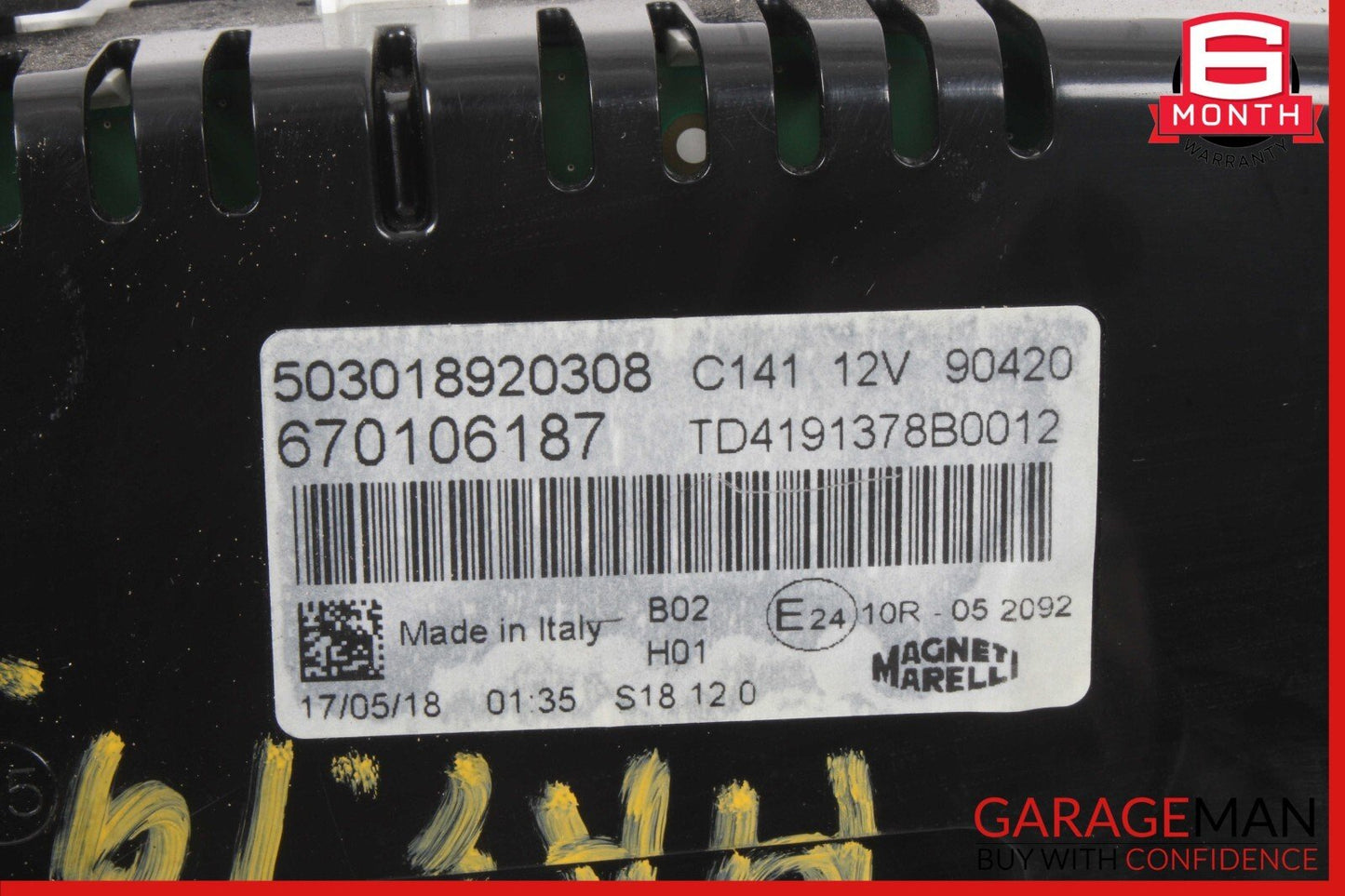 19-21 Maserati Ghibli Speedometer Odometer Instrument Cluster Gauge Assembly OEM