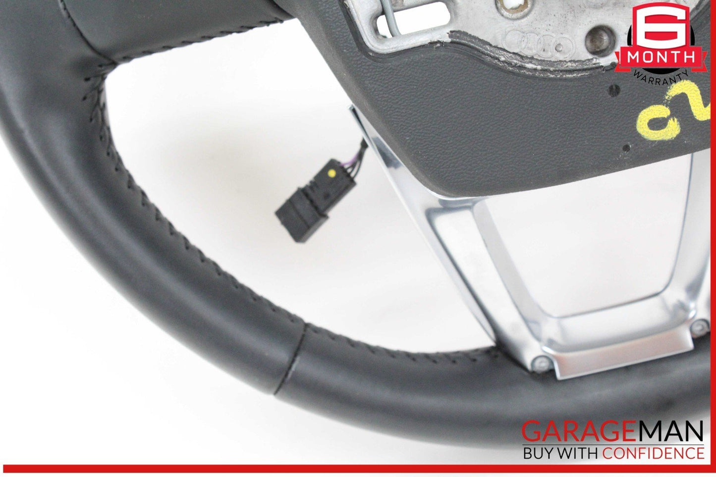 19-24 Audi Q3 Front Left Driver Side Steering Wheel Black 83A419091D OEM