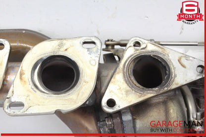 11-18 Mercedes W222 S550 CL550 Left Side Turbocharger Turbo Charger Manifold OEM