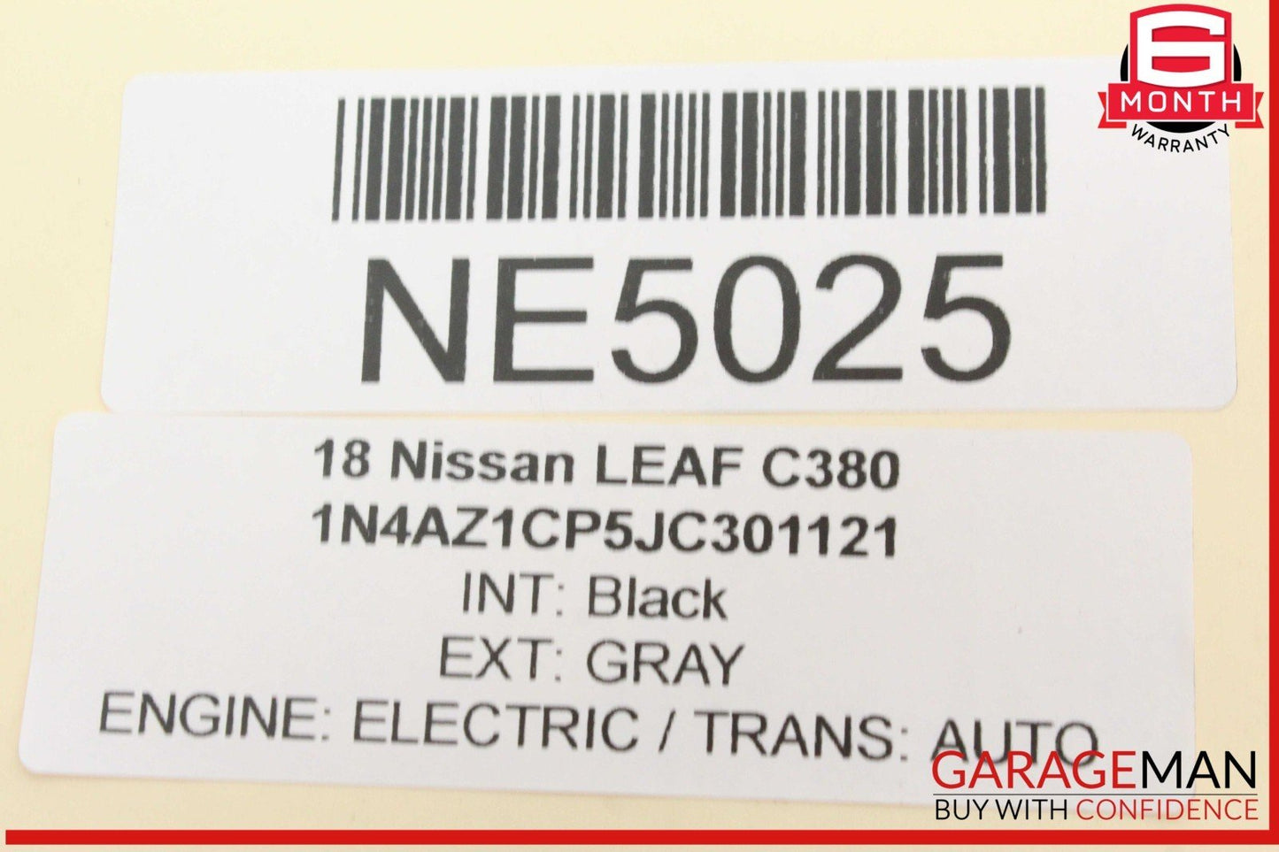 18-24 Nissan Leaf Front Right Passenger Side Door Rear View Mirror Gray OEM