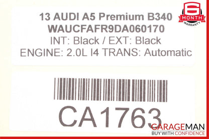 08-12 Audi S5 A5 Front Top Upper Overhead Dome Light Lamp Reading Map Gray OEM