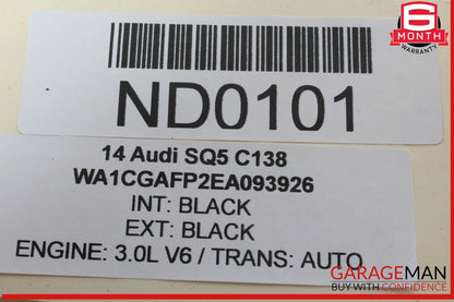13-17 Audi SQ5 Q5 Trunk Tailgate Liftgate Boot Lid Lock Latch Release Motor OEM
