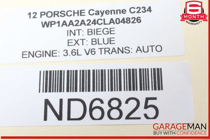11-14 Porsche Cayenne 958 Rear Right Passenger Side Outer Tail Light Lamp OEM