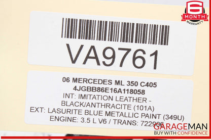 06-12 Mercedes W164 ML350 ML550 Front Left Side CV Axle Shaft Driveshaft OEM