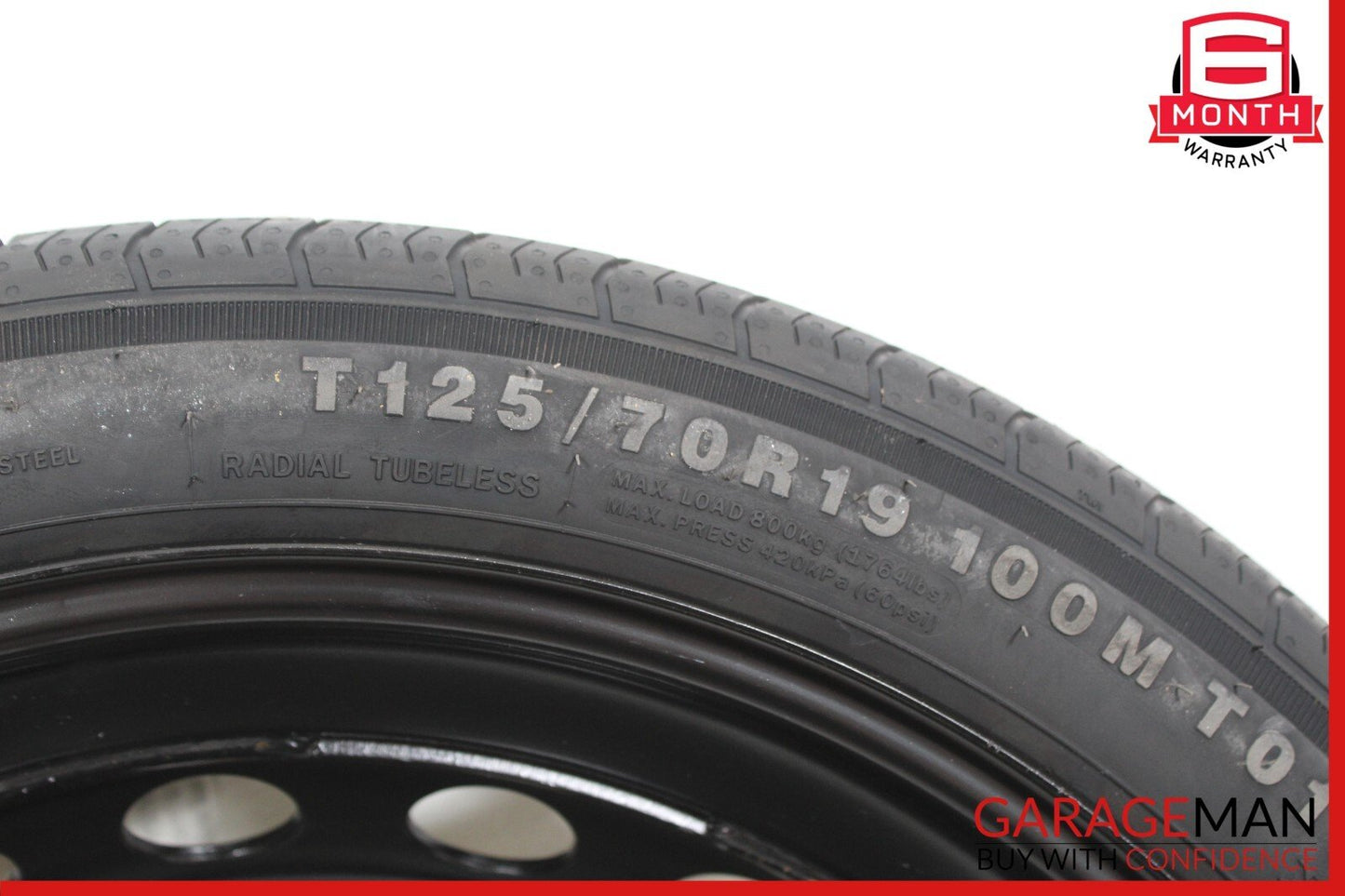 18-23 Audi A4 Emergency Spare Tire Wheel Donut Rim R19 OEM