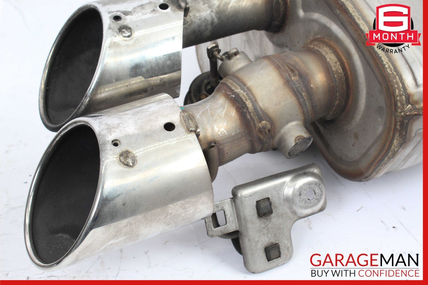 14-17 Maserati Ghibli Rear Right & Left Side Exhaust Muffler Tip OEM