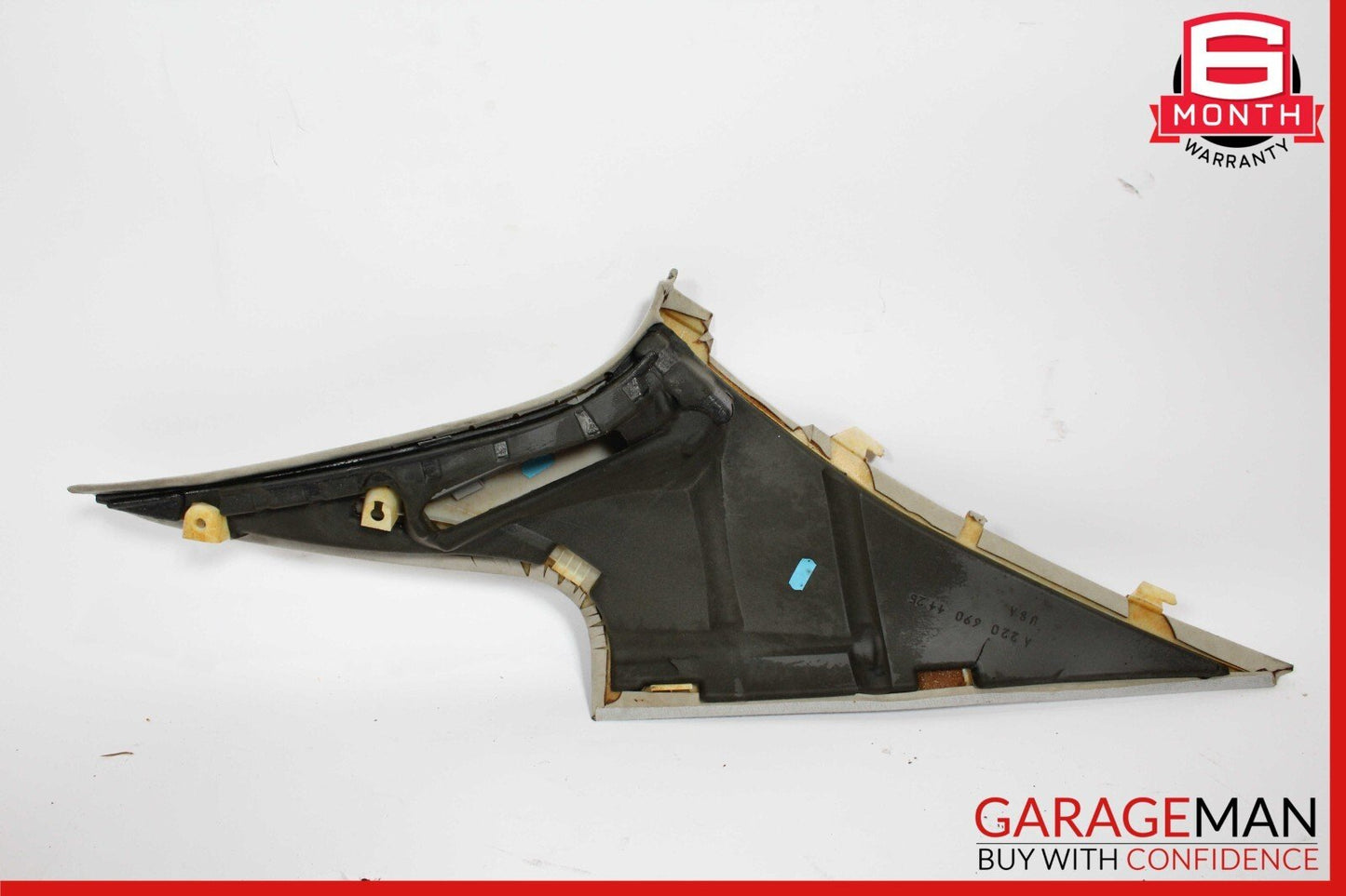 00-06 Mercedes W215 CL500 S600 Interior Headliner C B Pillar Trim Cover Set Grey