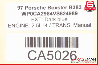 97-99 Porsche Boxster 986 2.5 Front Left Side Wheel Spindle Knuckle Hub Bearing