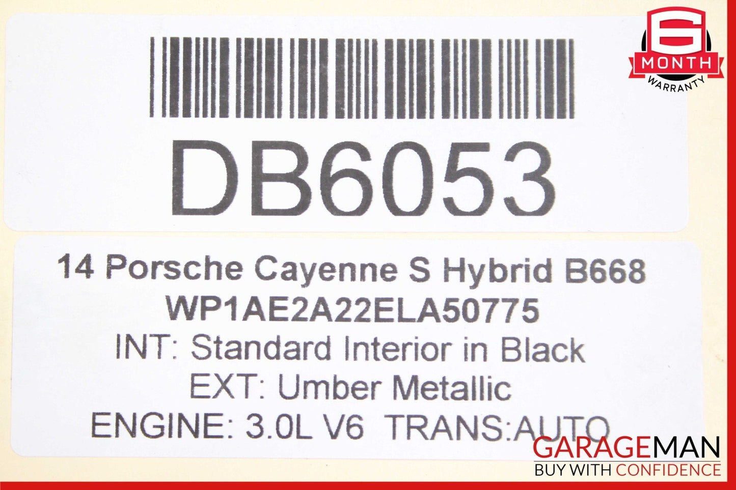 11-14 Porsche Cayenne 958 3.0L Rear Diff Differential Axle Carrier 4460310090