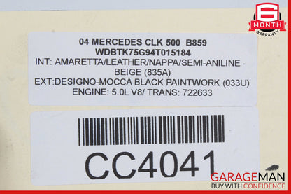 06-12 Mercedes X164 GL450 GL550 ML550 Front Bumper Reinforcement Impact Bar OEM