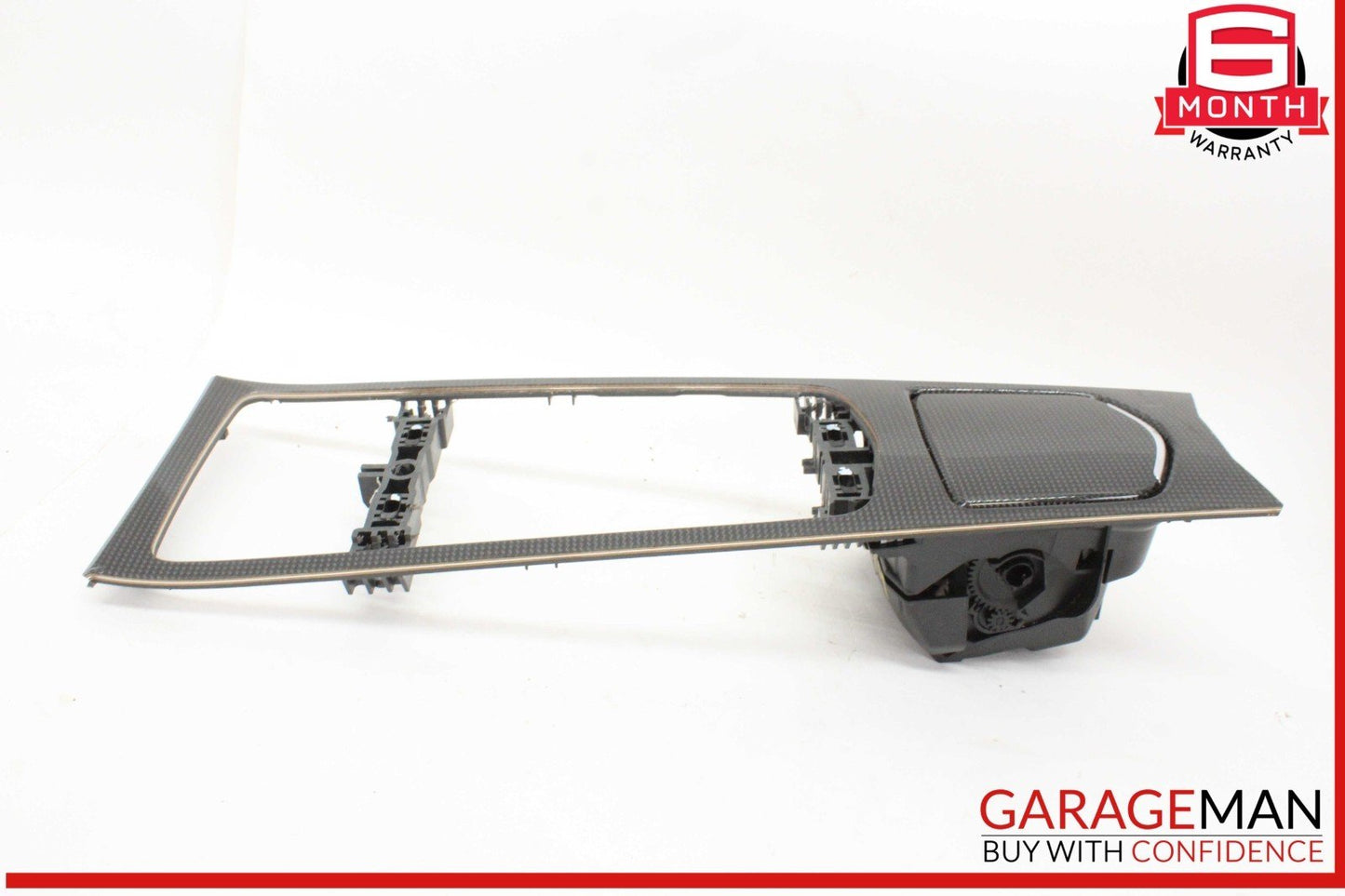 10-16 Porsche Panamera 970 E-Hybrid Center Console Shifter Trim Carbon Fiber OEM