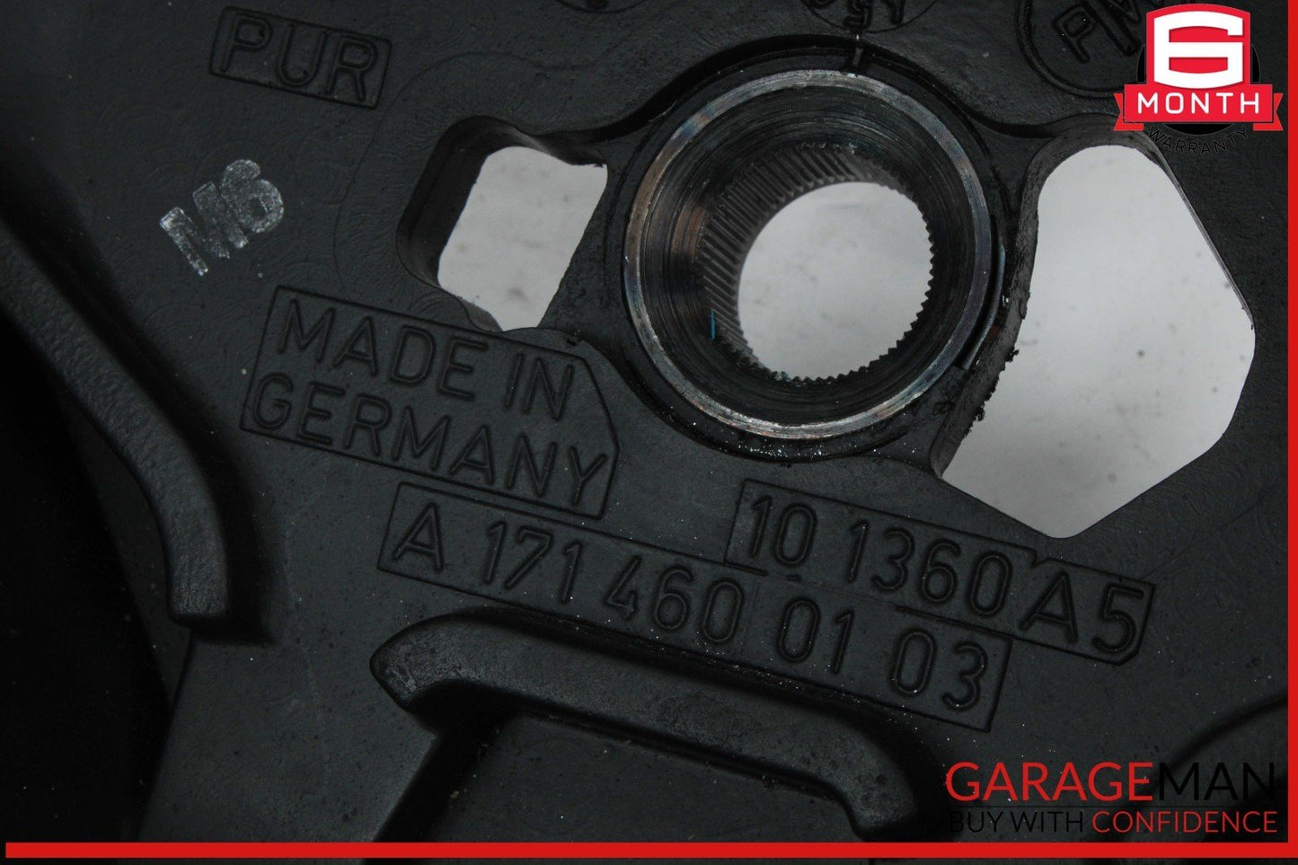 05-08 Mercedes R171 SLK280 C230 C280 3 Spoke Sport Steering Wheel Black OEM