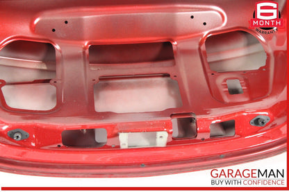 15-21 Mercedes W205 C300 C43 C63 AMG Rear Trunk Lid Shell Cover Panel Red OEM