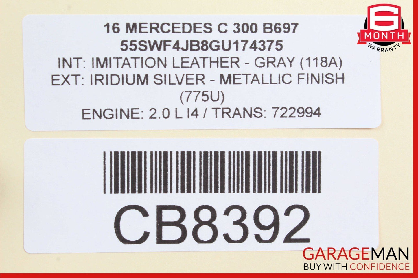 15-20 Mercedes W205 C300 C350e C400 Rear Right Side Spindle Knuckle Hub OEM