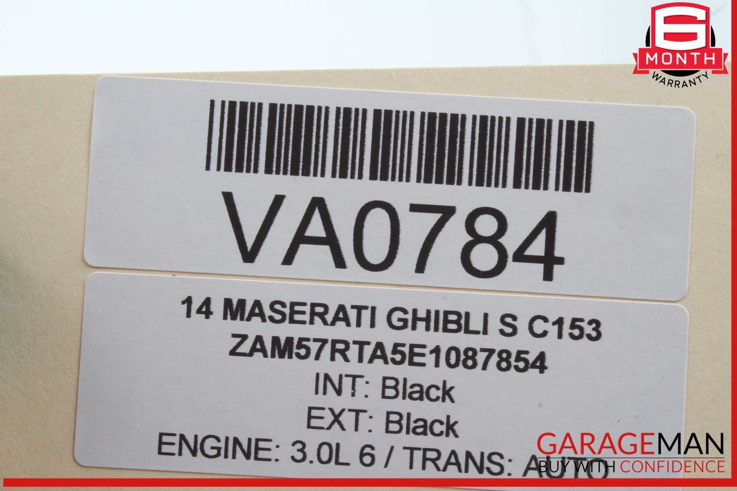 14-17 Maserati Ghibli S BCM Body Computer Control Module Unit 68226670AA OEM