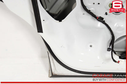 19-25 Audi Q3 Rear Left Driver Side Door Shell Panel White 83A833051C OEM